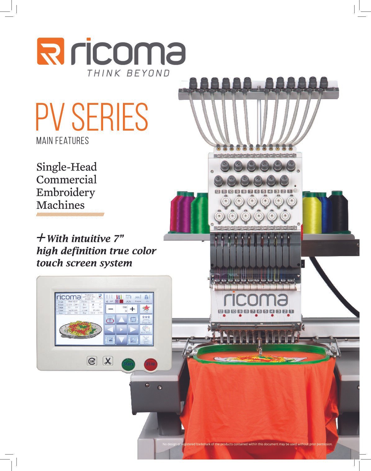 PV-1201 · Value Added Machine Brochure catalogue cover
